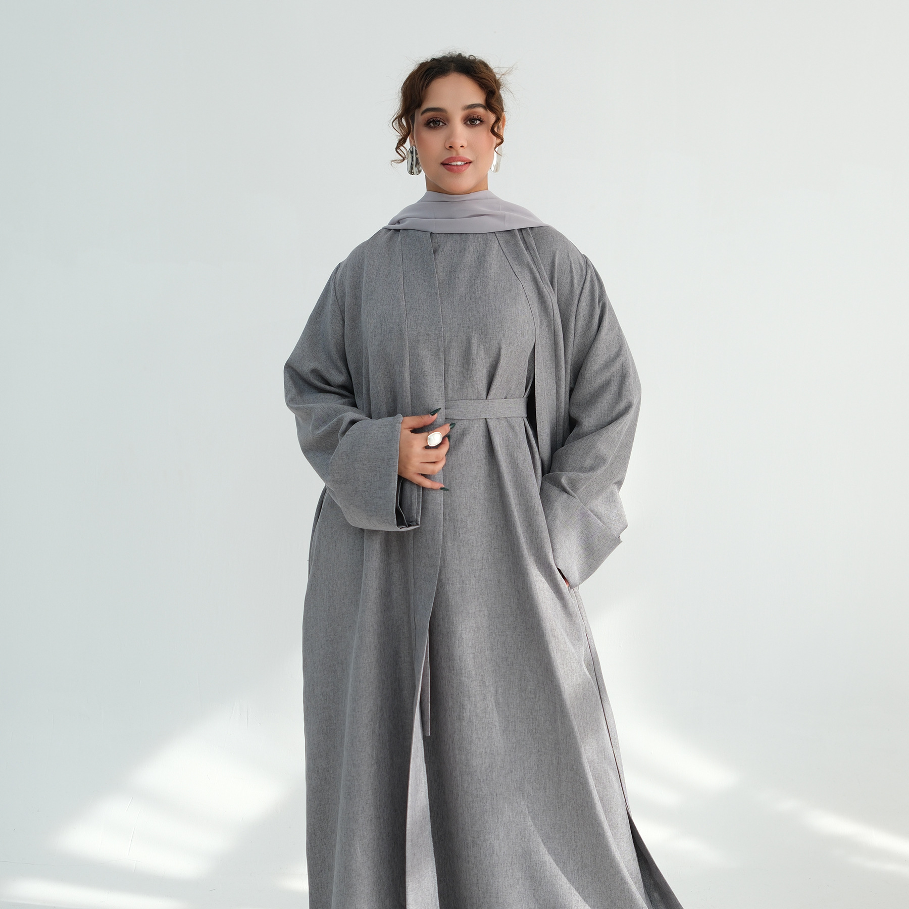 Robe Modeste pour Femmes Musulmanes, Kimono Cardigan, Abaya Dubaï, Kaftan Turc, Femme Musulmane, Vestidos Ramadan Eid Islam Jalabiya Kebaya