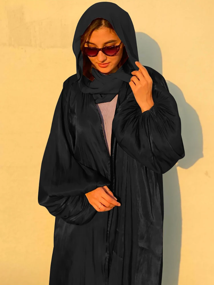 Abayas caftan pour femmes, robe longue musulmane, kimono, cardigan, Dubaï, Turquie, Islam, arabe, robe modeste