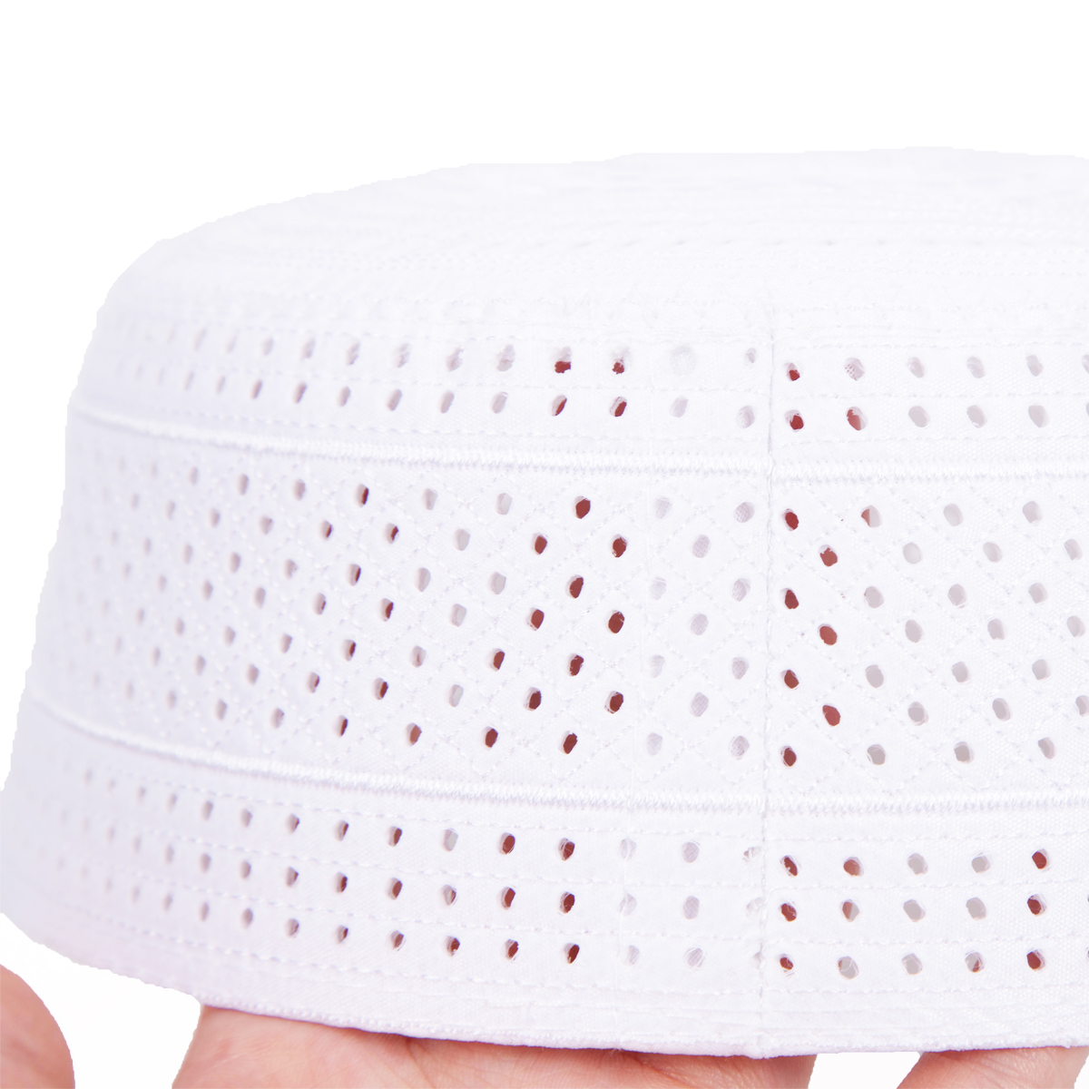 RIMAIRE – casquette de prière respirante pour hommes musulmans, chapeau de culte, Design creux confortable, casquette d'étiquette religieuse