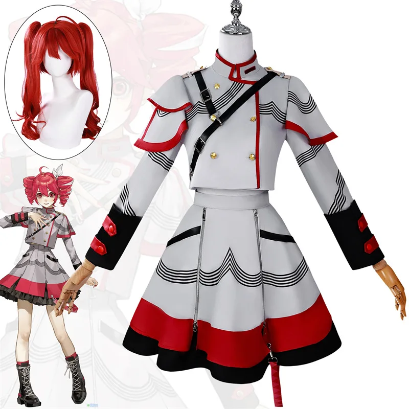 Costume de Cosplay Kasane Teto pour adultes, uniforme de carnaval, Costumes de fête d'Halloween, déguisement de mascarade pour femmes