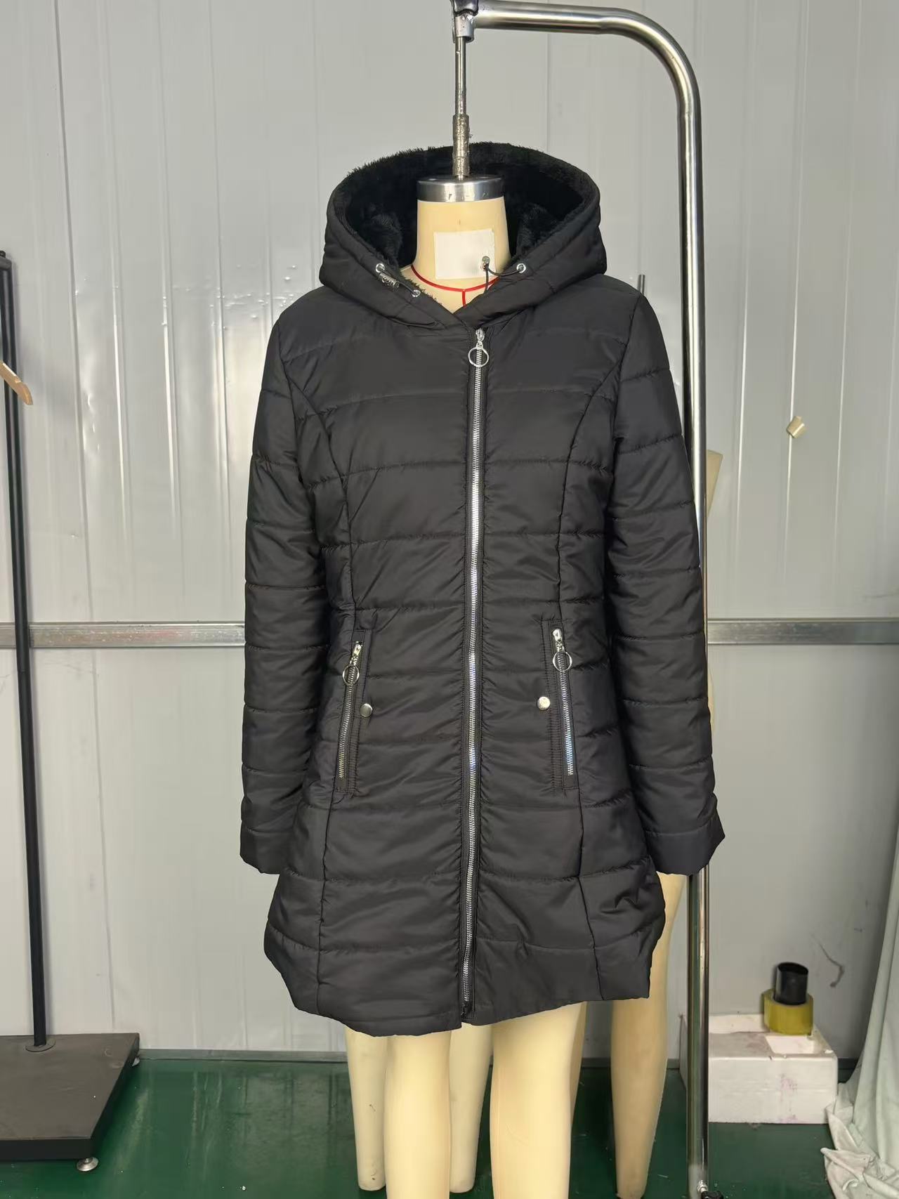 Manteau matelassé ample pour femme, style urbain, tendance européenne et américaine, vêtement d'extérieur décontracté et chaud, polyvalent et amincissant