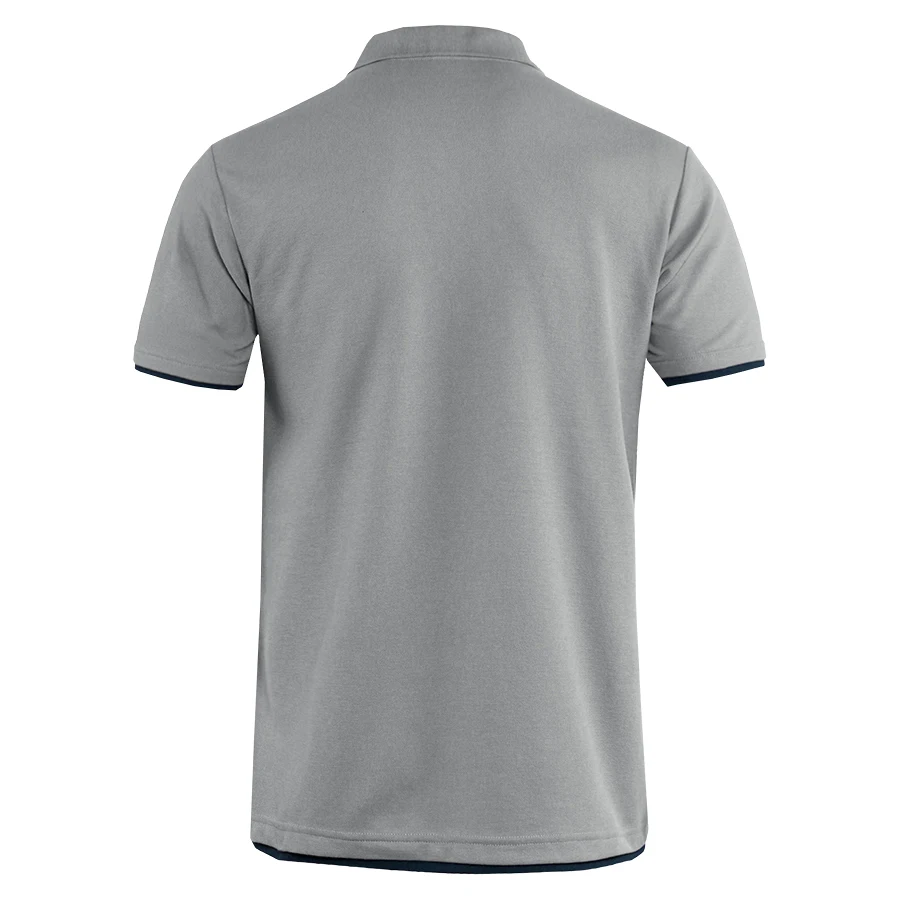 T-shirt en coton 95% pour homme, vêtements d'été à manches courtes, hauts de qualité supérieure pour homme, tee-shirt décontracté, polo noir et blanc pour homme