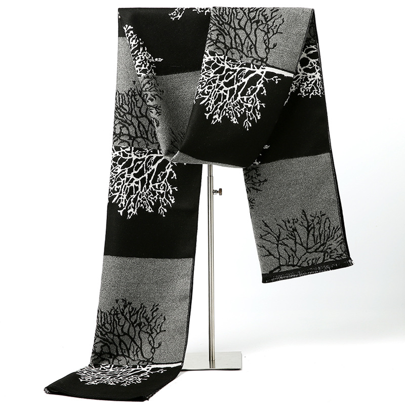 Homme automne hiver motif cheval écharpe de luxe Gentleman cachemire sensation silencieux étudiant printemps automne enveloppement doux chaud foulard