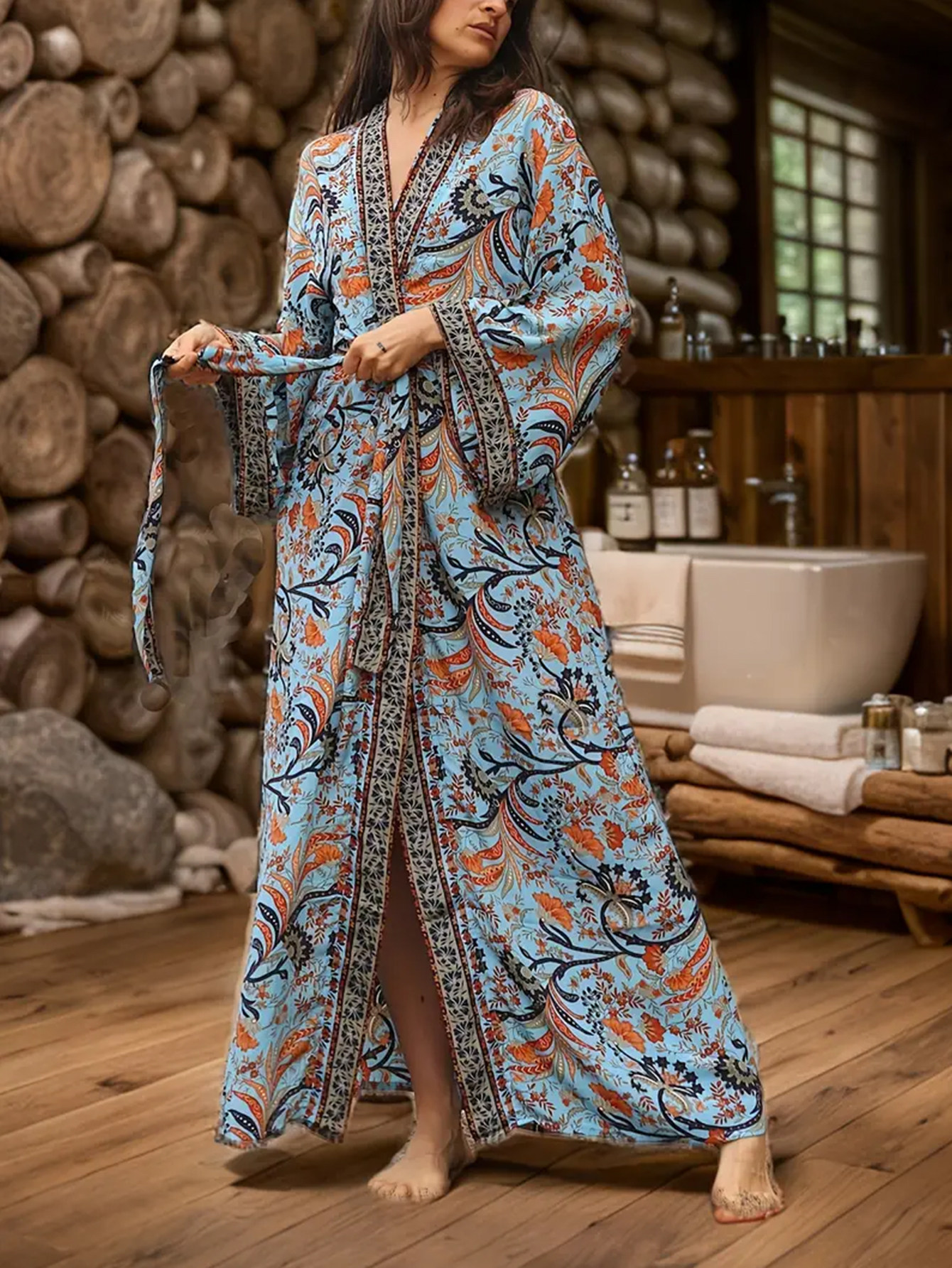 Kimono japonais Yukata, Manteau Kimono, Cardigan, Blouse de mode, Cardigan long pour femme, Haori, Robe Kimono traditionnelle pour femme, Chemise Obi