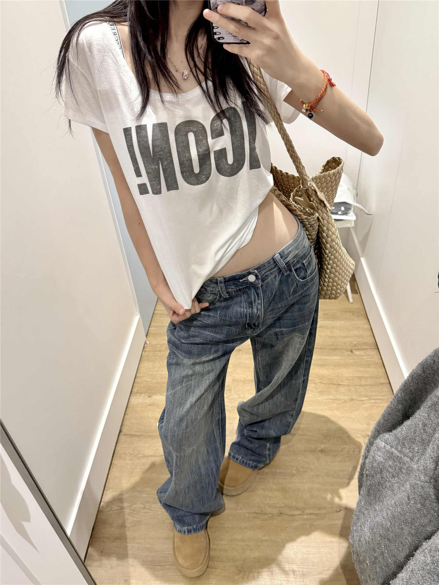 Pantalon en jean ample rétro américain pour femmes, coupe large, Y2K, style streetwear, cowboy, cleanfit, japonais, Harajuku, tendance des années 2000, chic, nouveau