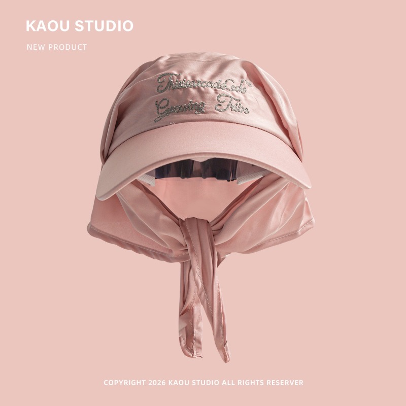 Chapeaux de soleil polyvalents style rétro américain hip-hop avec sangle pour hommes et femmes, protection solaire printemps-été