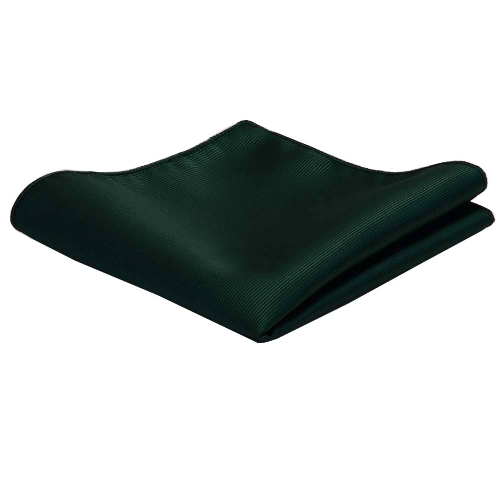 Mouchoir de poche classique en soie unie pour homme 25x25 cm – Foulard de poche élégant pour mariage et fête