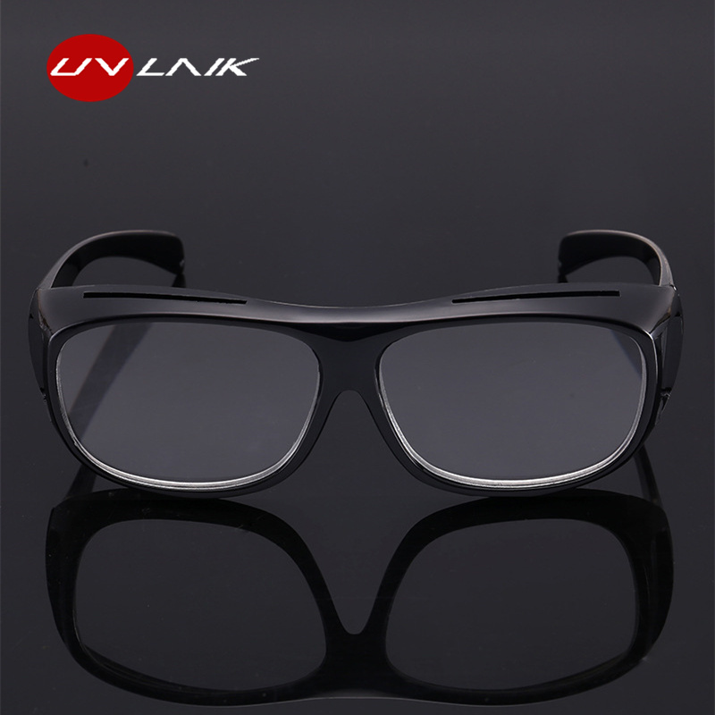 UVLAIK – lunettes de lecture à la mode, grande Vision 1.6, 1.8 fois, loupe, presbytie, + 250 + 300, miroir en plastique, unisexe