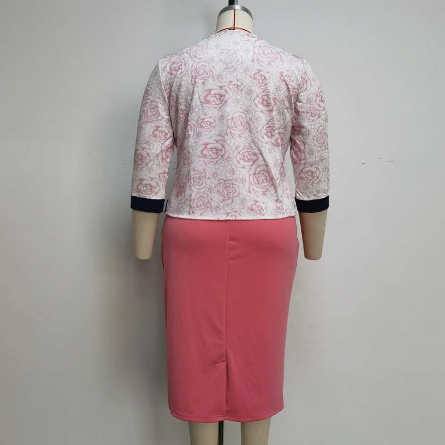Ensemble de robes africaines personnalisées pour femmes, manteau et robe de bureau, nouvelle collection automne-hiver 2021, Bazin Riche, Afric traditionnel