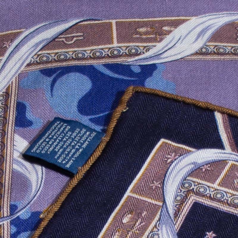 Écharpe carrée chaude double face pour femme 65x65cm 30% soie 70% laine imprimé Pégase mythique châle d'hiver tour de cou