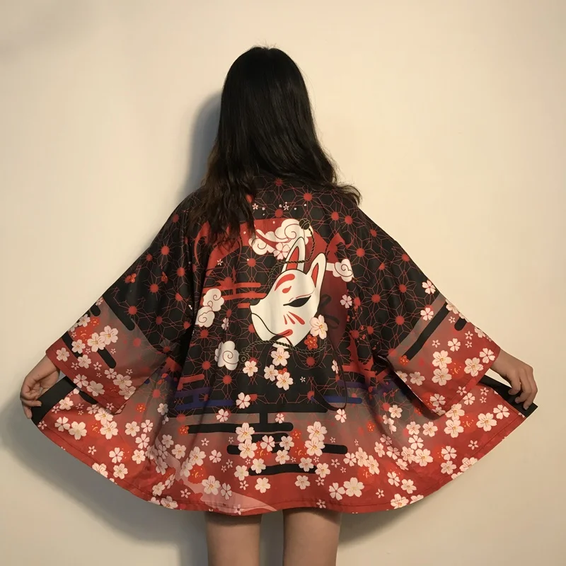 Kimono japonais Yukata pour femmes, vêtements asiatiques, Cardigan, chemise pour femmes, Kimonos traditionnels japonais Haori