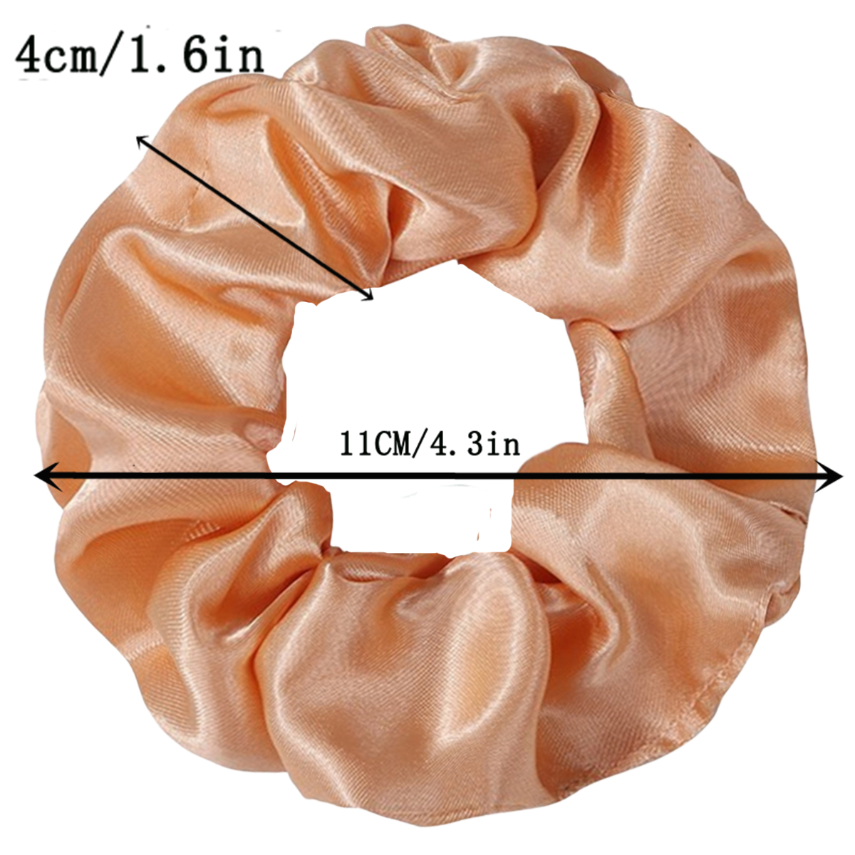 Chouchous en Satin colorés, 12 pièces, accessoires pour cheveux confortables et simples pour femmes et filles