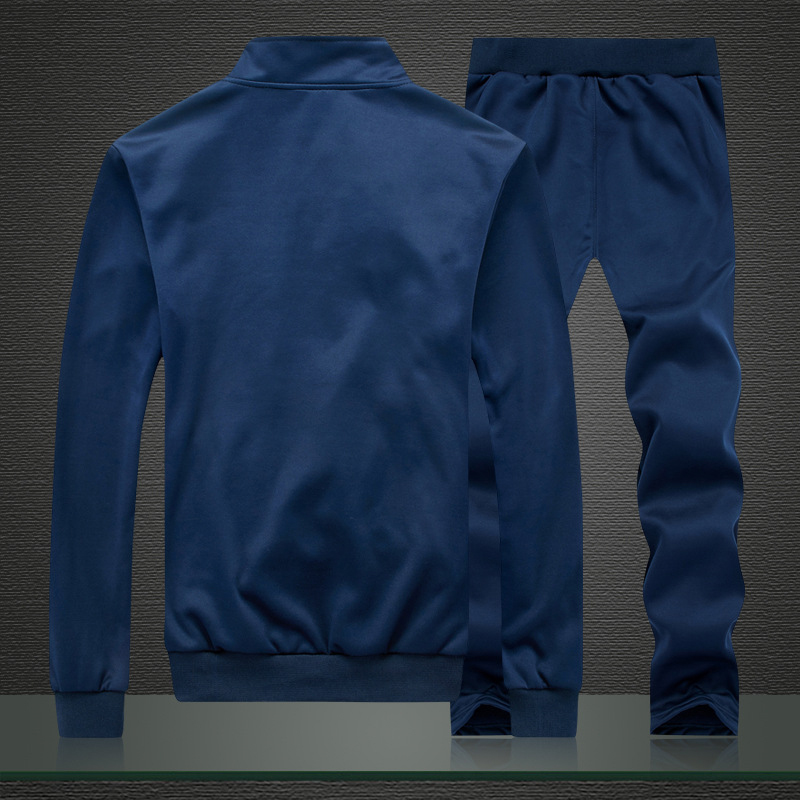 Hommes ensembles de vêtements de sport mode automne printemps costume de sport sweat + pantalons de survêtement hommes vêtements 2 pièces ensembles mince survêtement à capuche
