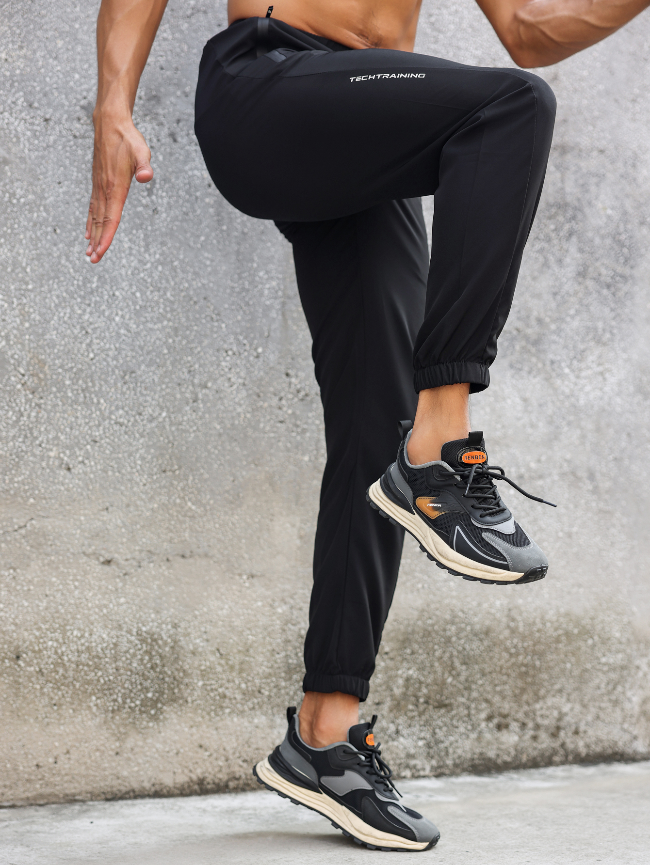 Pantalons de survêtement pour hommes, fins et légers, respirants, Fitness, cyclisme, plein air, natation, course à pied, séchage rapide, Cool, pantalons extensibles0318