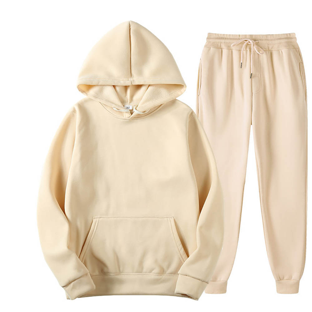 Survêtement pour hommes sweats à capuche et pantalons de survêtement de haute qualité mâle quotidien décontracté sweat à capuche de sport costume de Jogging