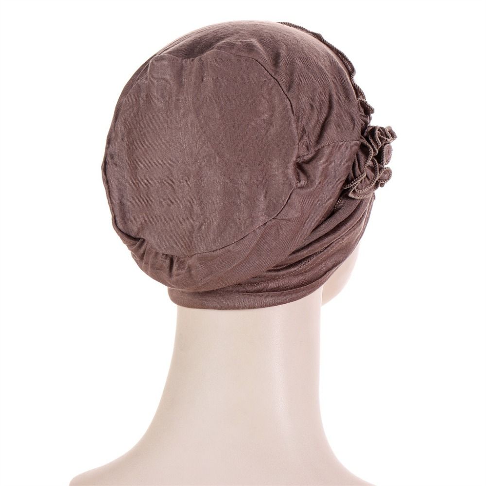 Confort écharpe casquette douceur bandeau chapeaux Turban chapeaux femmes Hijab Cancer chimio bonnets casquette