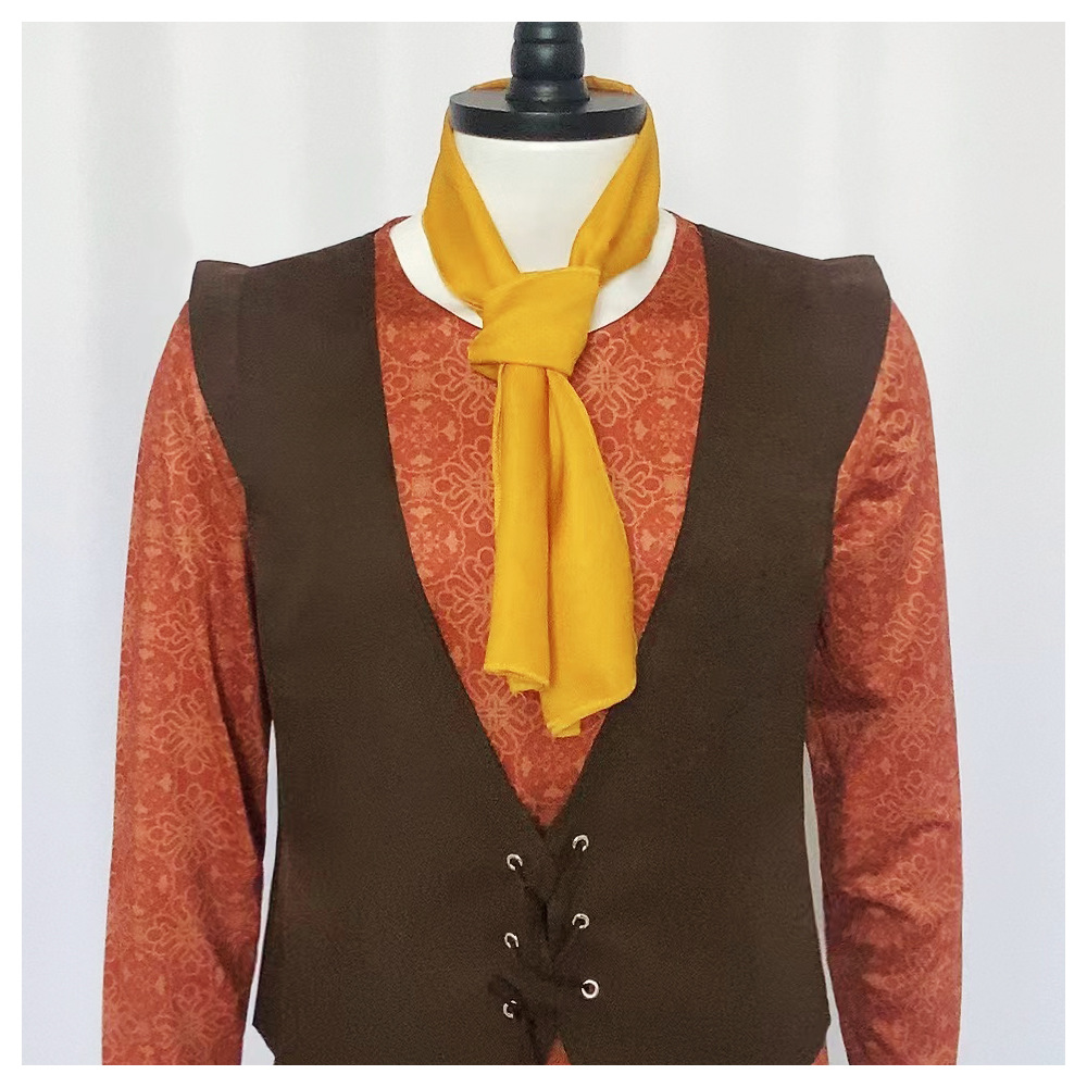 Shrek Nain Tracassin Cosplay Costume, Tenue Médiévale pour Homme, Déguisement d'Halloween Complète