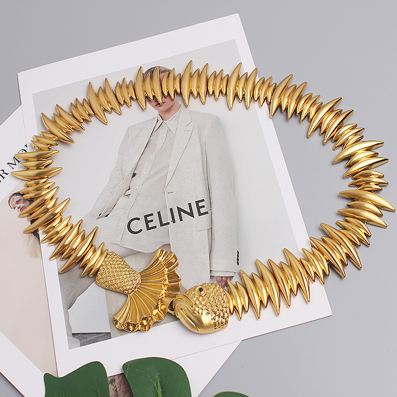 Nouvelles Ceintures Designer 2026 pour Femmes – Ceinture Élastique Dorée de Luxe de Haute Qualité pour Dames, Ceinture de Taille en Métal pour Robe