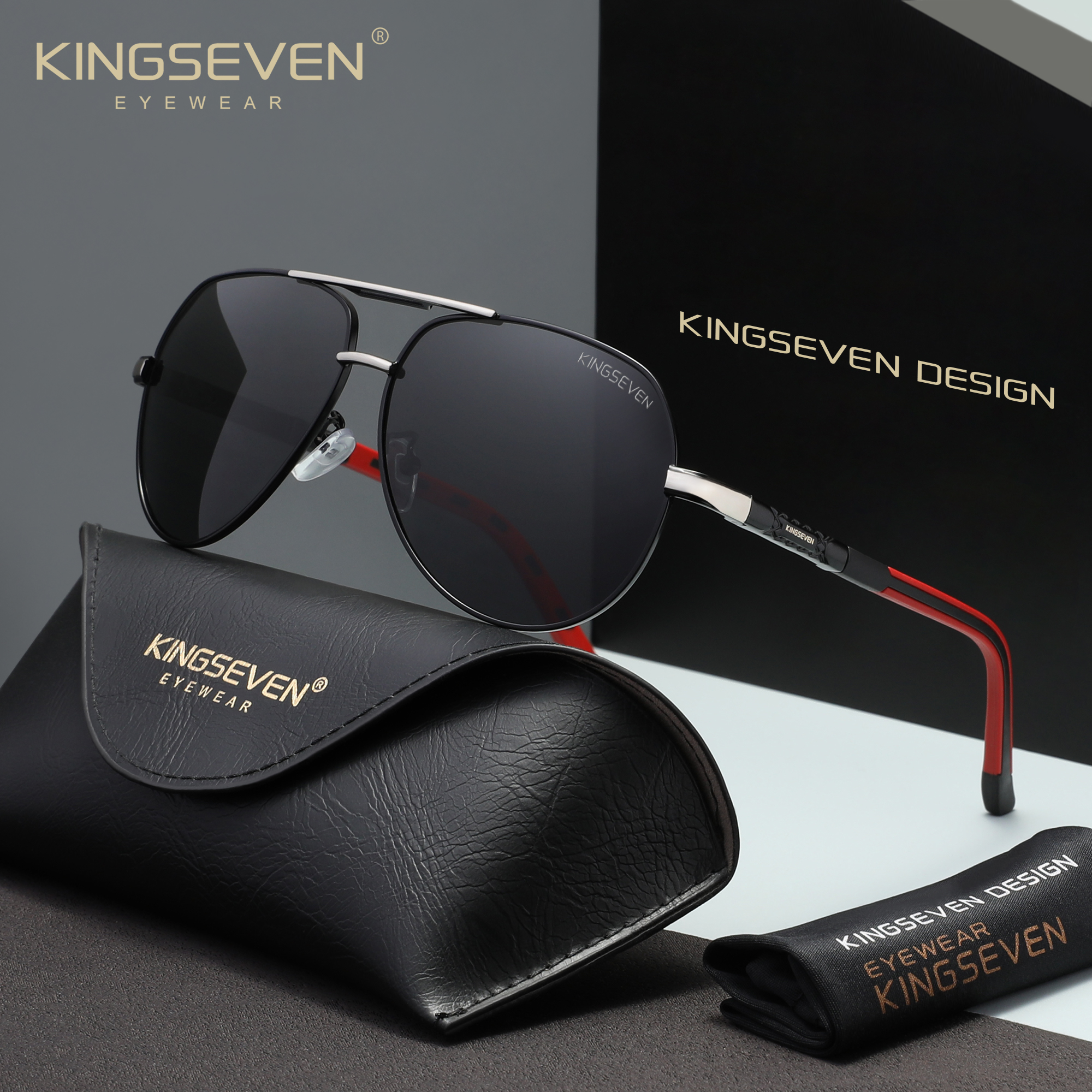 Marque originale mode pilote hommes lunettes de soleil de haute qualité luxe lunettes de protection décontracté grand cadre conduite lunettes extérieures