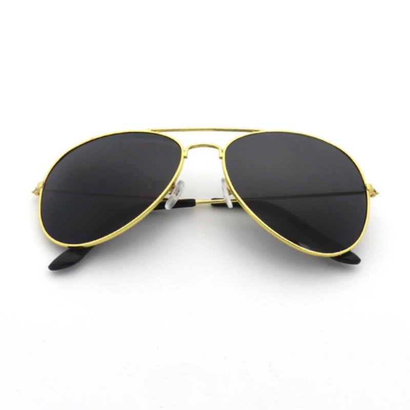 Nouvelles lunettes de soleil aviateur tendance pour hommes et femmes, lunettes de soleil métalliques pour la conduite, la pêche, lunettes de soleil de luxe de marque, lunettes de créateur UV400