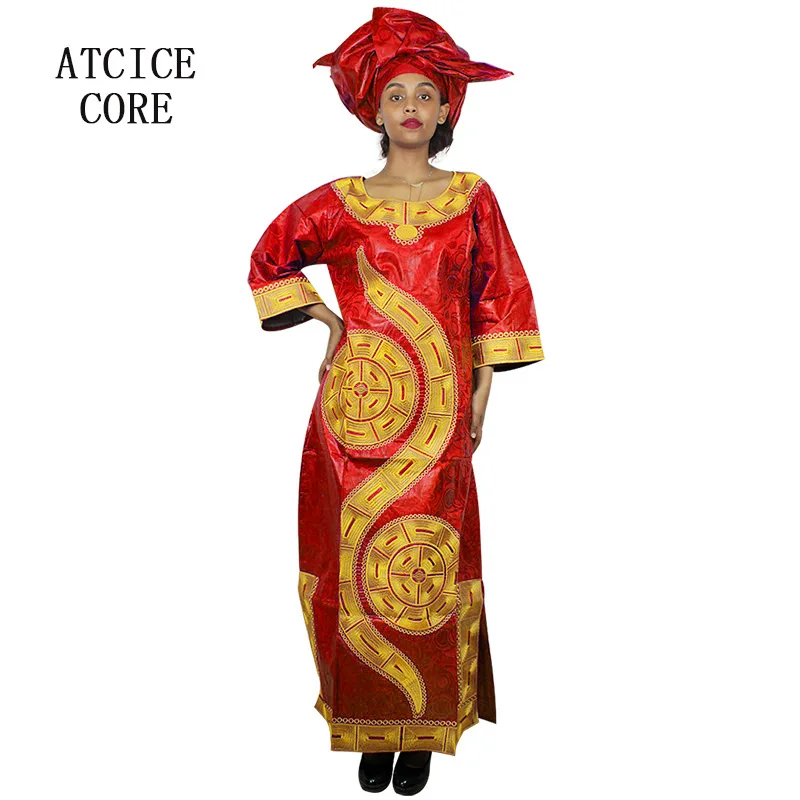 Robe africaine longue en bazin pour femmes, design de mode, nouvelle collection