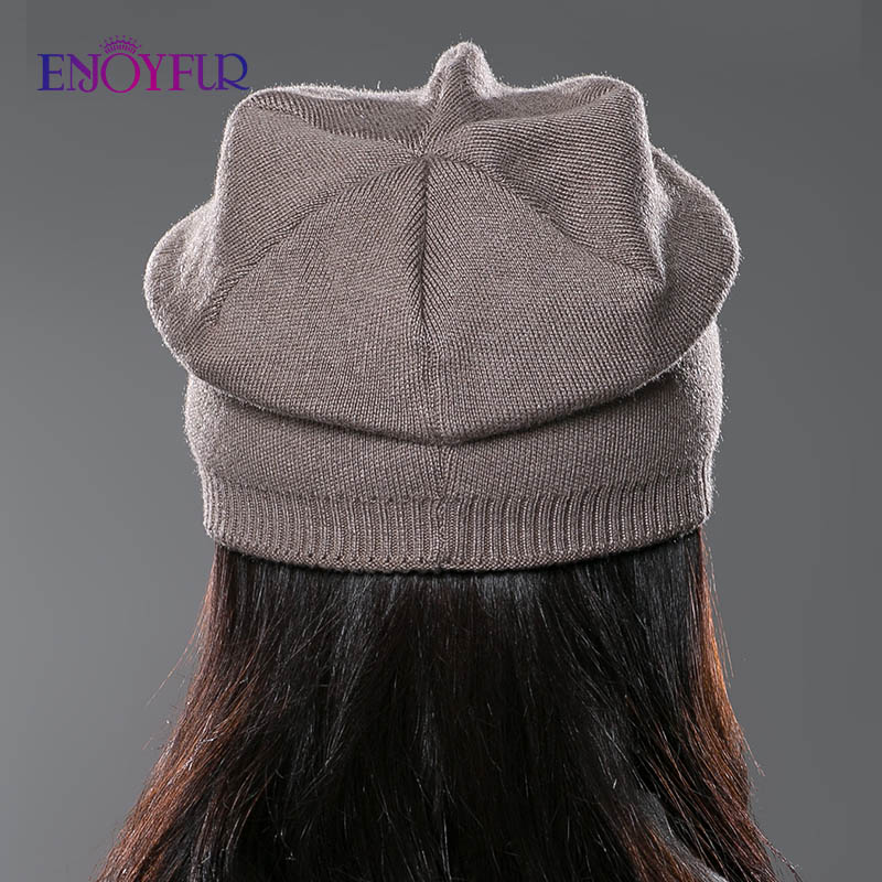 Chapeau pour femme, chapeaux en laine tricotés pour l'hiver, style hip-hop, vente chaude, gorros pour femme, casquettes décontractées de bonne qualité