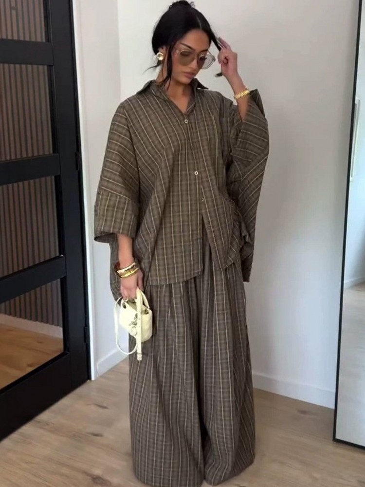 Ensembles 2 Pièces Femme 2026 Nouveauté Été Automne – Tenues Assorties Hauts Manches Longues et Pantalons