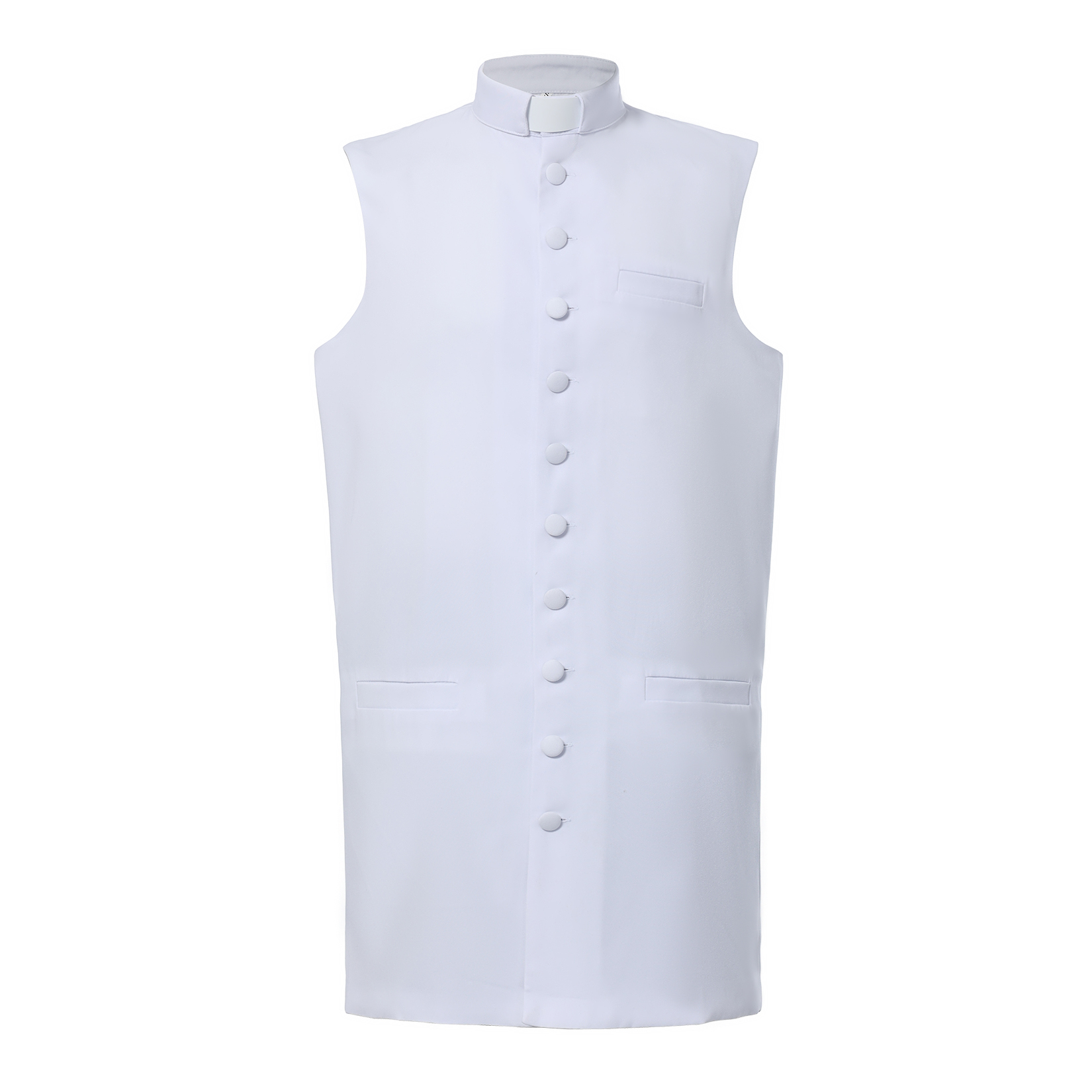 Veste de clergé pour homme, veste de pasteur catholique, gilet de prédicateur, veste de clergé pour homme