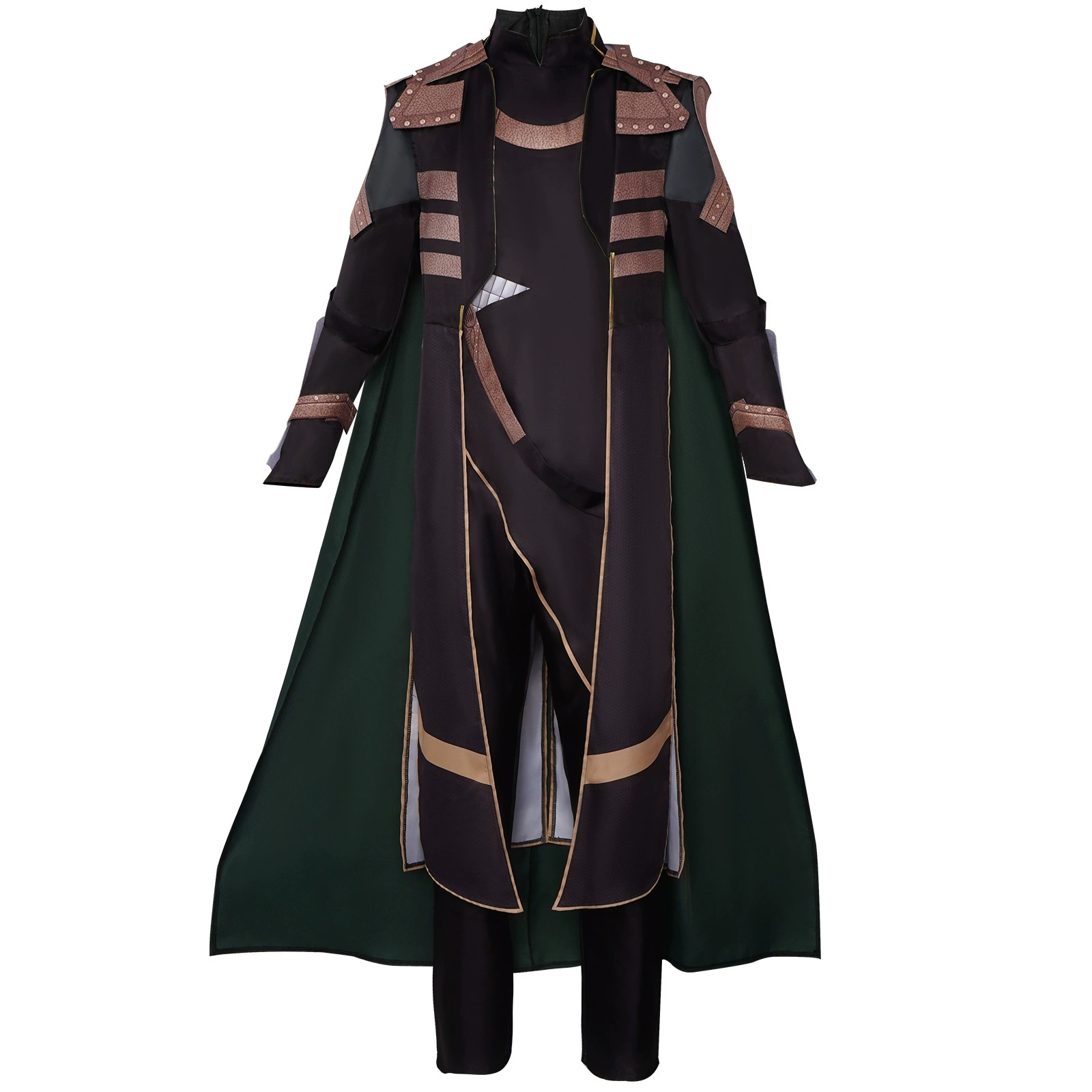 Costume de Cosplay du film fantaisie Loki, uniforme avec Cape pour hommes adultes, tenue de fête de carnaval d'halloween, vêtements de spectacle