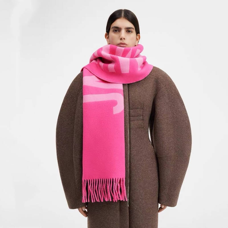 Écharpe chaude 100% laine de marque de luxe pour femmes, design hiver, châle pour hommes, pashmina, motif lettre 2026, écharpe féminine, bufanda, foulard.