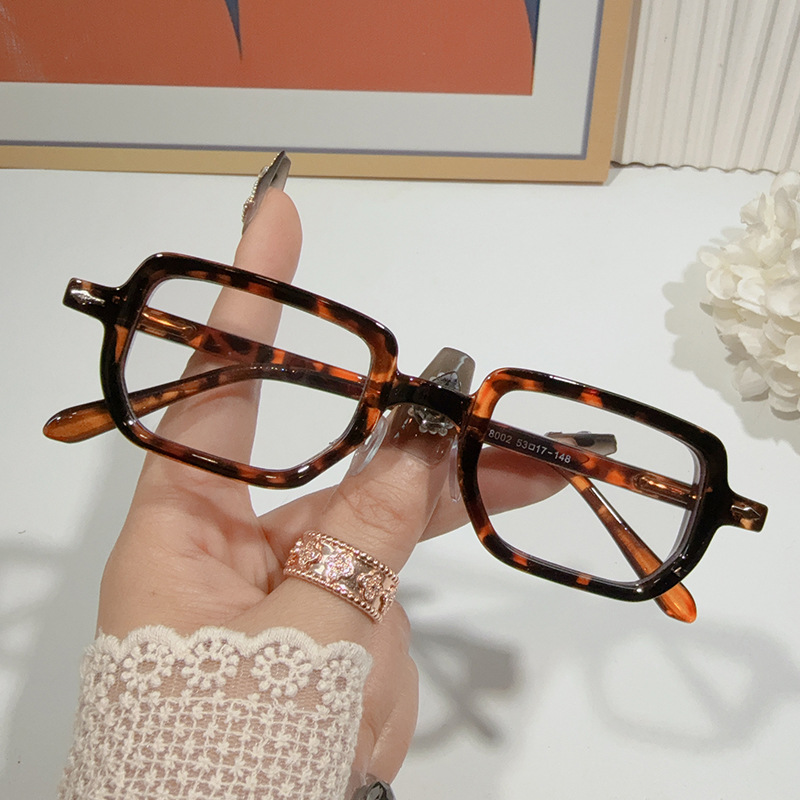 Lunettes carrées Vintage, monture unisexe ultralégère, haute définition, Anti lumière bleue, lentille transparente, lunettes optiques