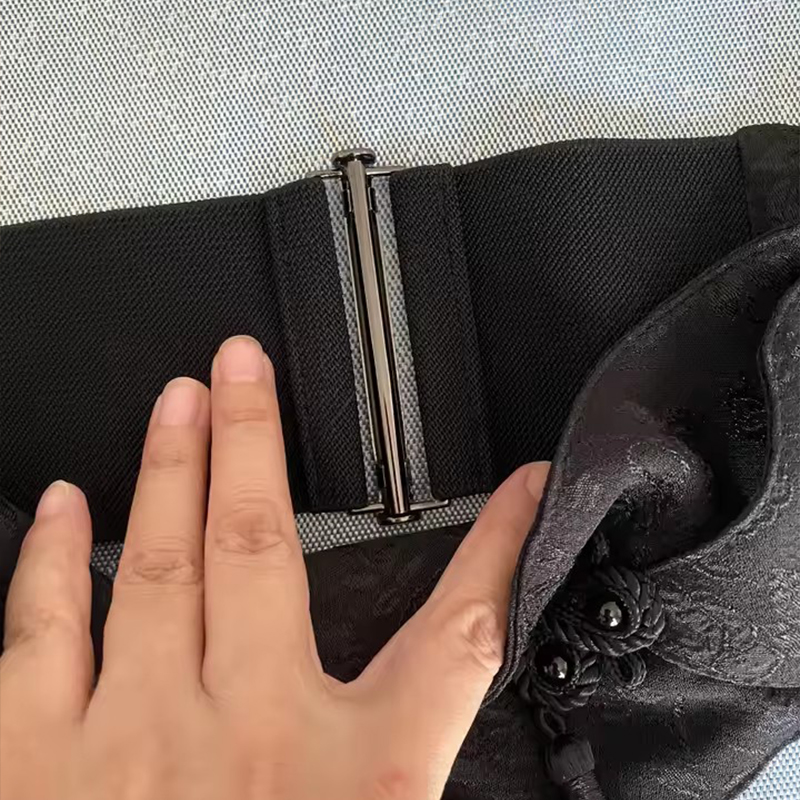 1pc femmes mode Vintage noir élastique gland Cummerbunds femme robe Corsets ceinture ceintures décoration large ceinture
