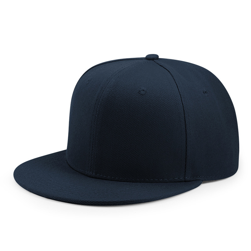 55-64 cm homme grande taille ajusté plat Peak casquettes adulte dos fermé casquette de Baseball pour petite tête dame homme blanc Hiphop Snapback chapeau