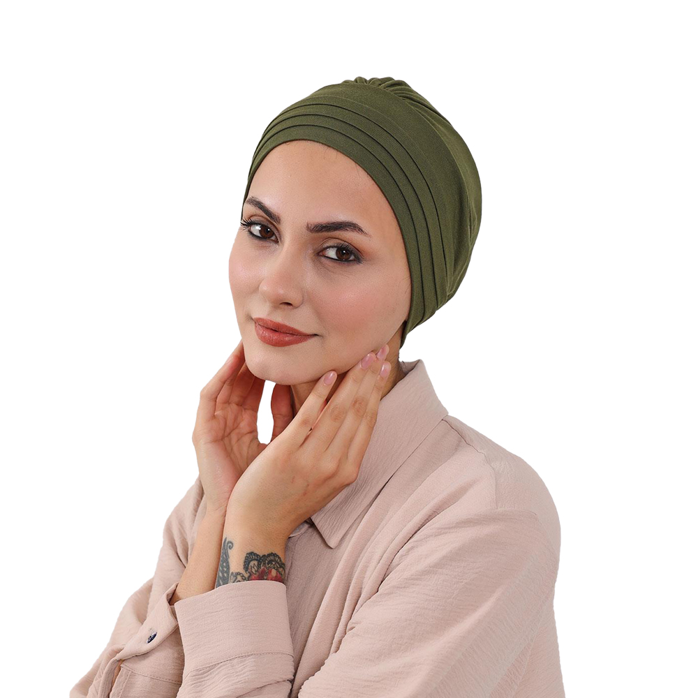 Bonnet Turban de protection solaire modeste avec bord d'arc amovible pour femmes, chapeau Hijab Aerobin 2 en 1 avec bord amovible Hijab musulman