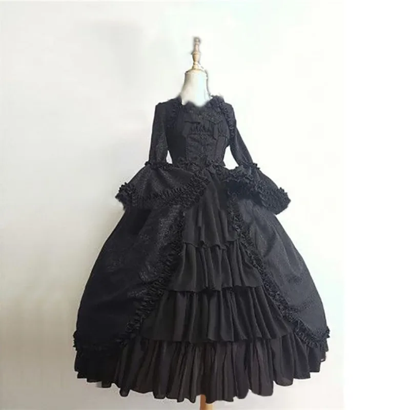 Robe De soirée rétro élégante pour femmes, Cosplay, robes De palais gothiques, vêtements De fête d'halloween