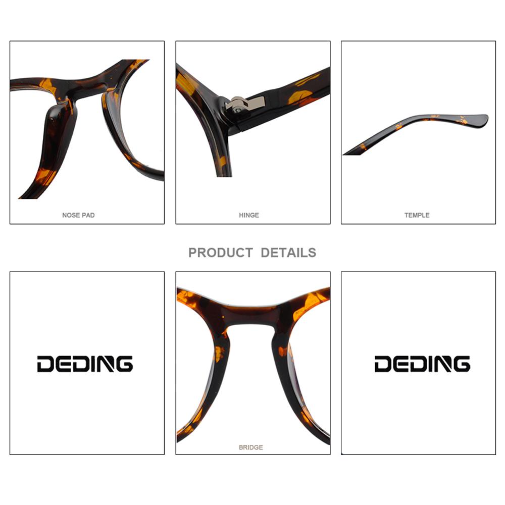 Lunettes rétro rondes et larges, monture complète surdimensionnée, verres transparents, pour hommes et femmes