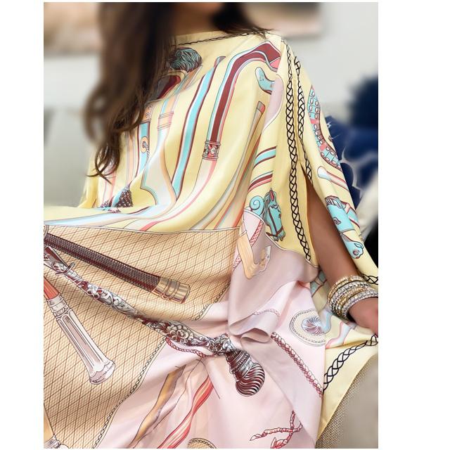Robe africaine pour femmes, élégante, imprimée, style boho, kaftan, maxi, Turquie, abinjaya riche, caftan, été