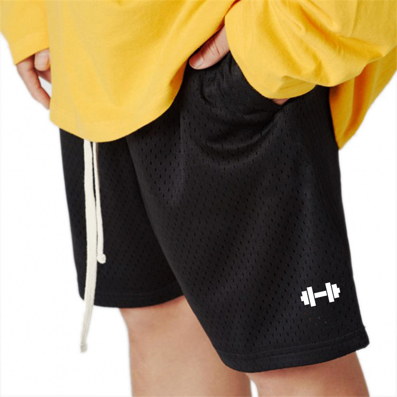 Shorts de sport en maille à séchage rapide pour hommes, pantalons courts de basket-ball, shorts de course, jogging, fitness, gym, musculation, nouveau, été