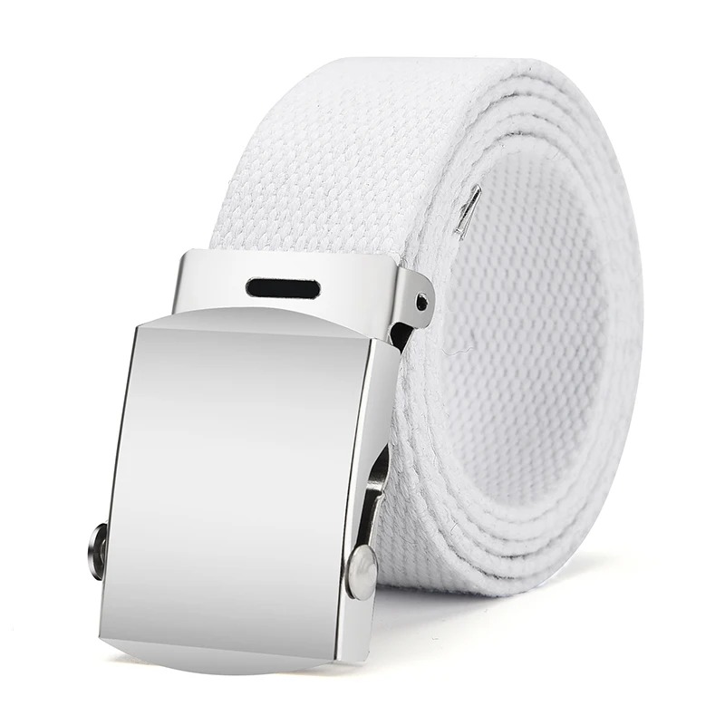 1 Pièce Nouvelle Ceinture Tactique Unisexe Tendance en Toile pour Hommes et Femmes, Style Décontracté pour Jeans, Ceinture Femme