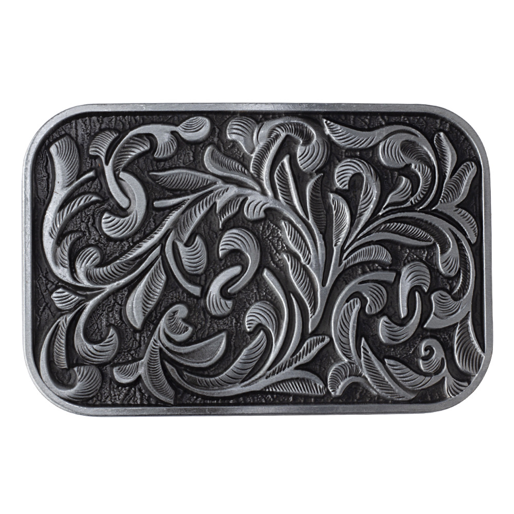 Boucle de ceinture pour jeunes, mode de rue, motif Arabesque rétro, Style chinois ancien