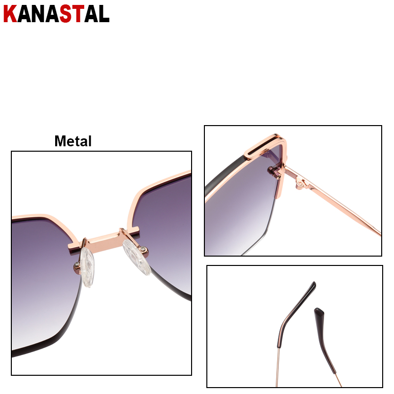 Lunettes de soleil UV400 pour femmes, verres en nylon nickel é, monture polygonale, anti-coup de soleil, pour camping plage voyage