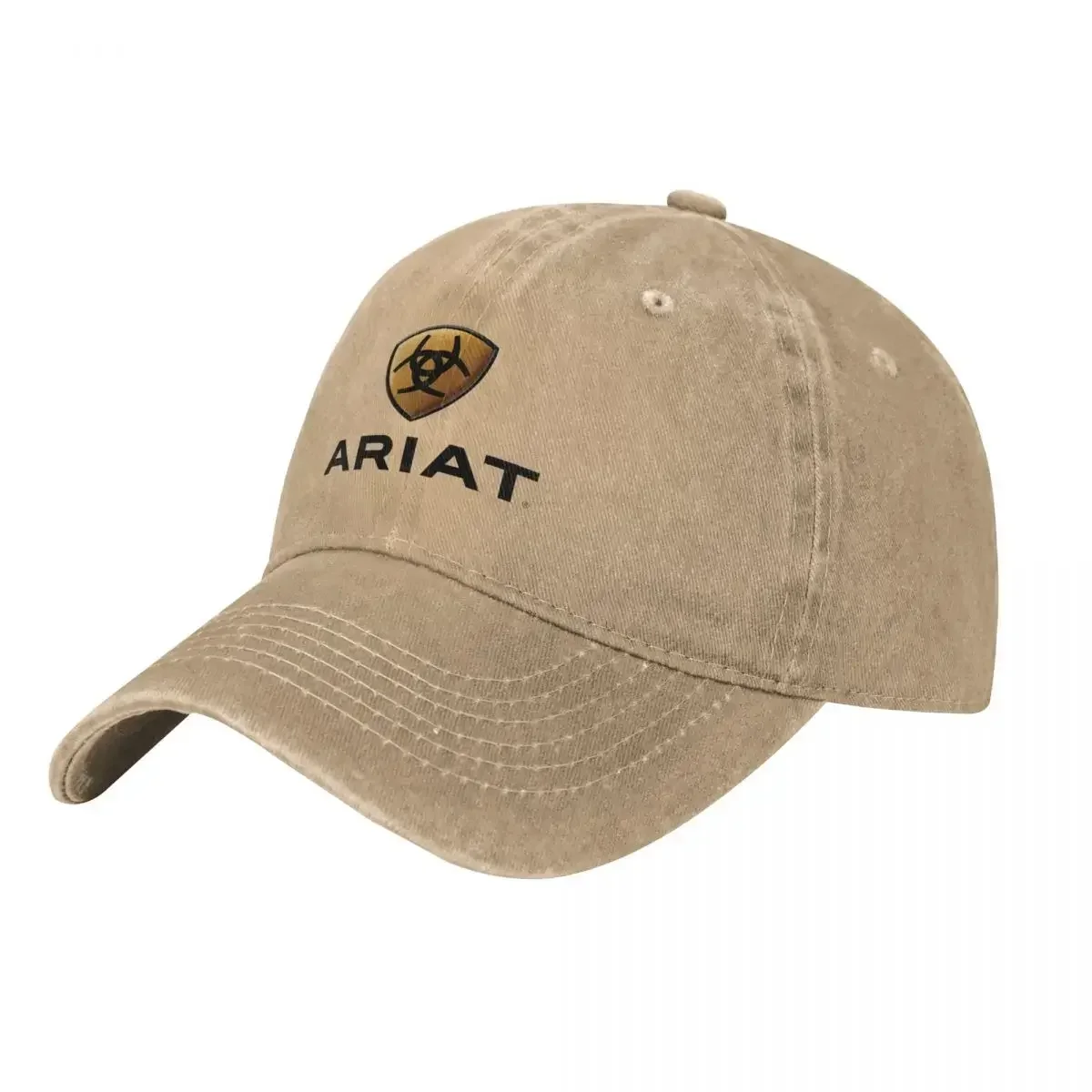 Casquettes de baseball tendance Ariat-Emblem pour femmes et hommes, casquette snapback, visières pour femmes et hommes, chapeau de soleil unisexe, casquettes de camionneur ajustables en coton