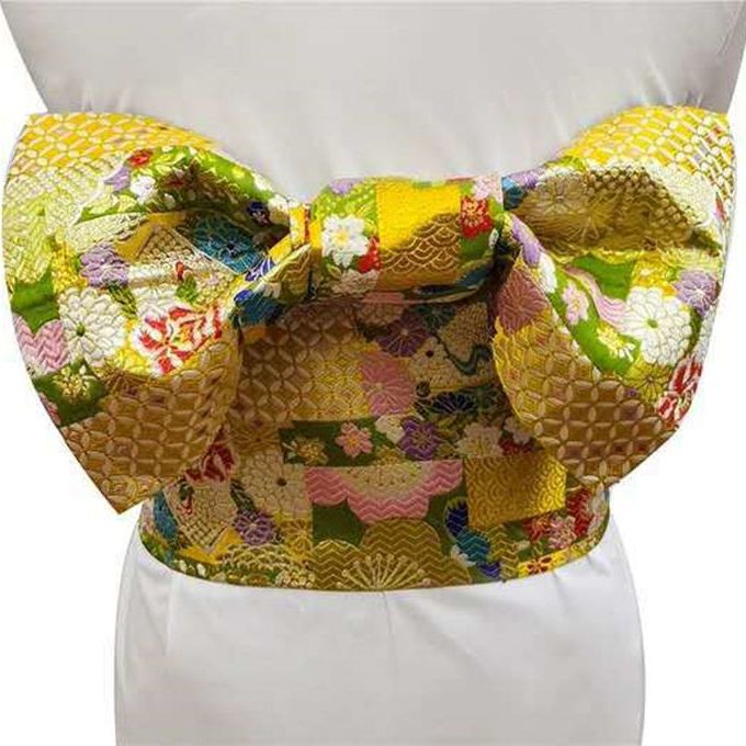 Ceinture de taille Kimono japonais, magnifique ceinture à nœud Yukata façonnant la ceinture traditionnelle stéréotype Photo, peignoir à manches 3/4 de longueur