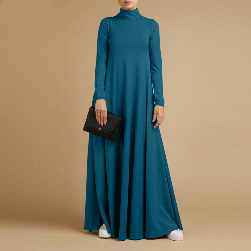 Abaya noire à manches longues pour femmes et filles, robe de Dubaï, robe de soirée arabe, vêtements du Bangladesh, populaire, indépendant, automne