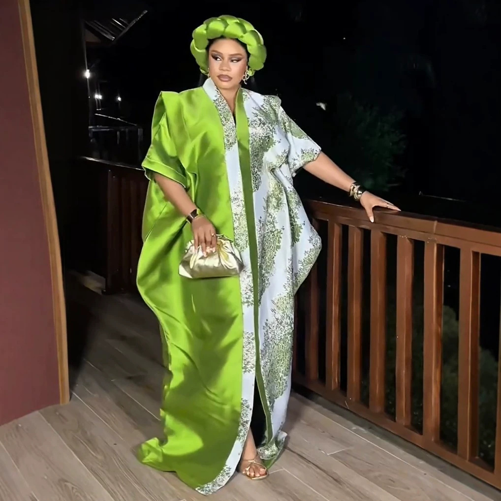 Abayas de Luxe pour Femmes Dubaï, Robes de Soirée Musulmanes Africaines à Paillettes, Kaftan Boubou Djellaba Femme 2026