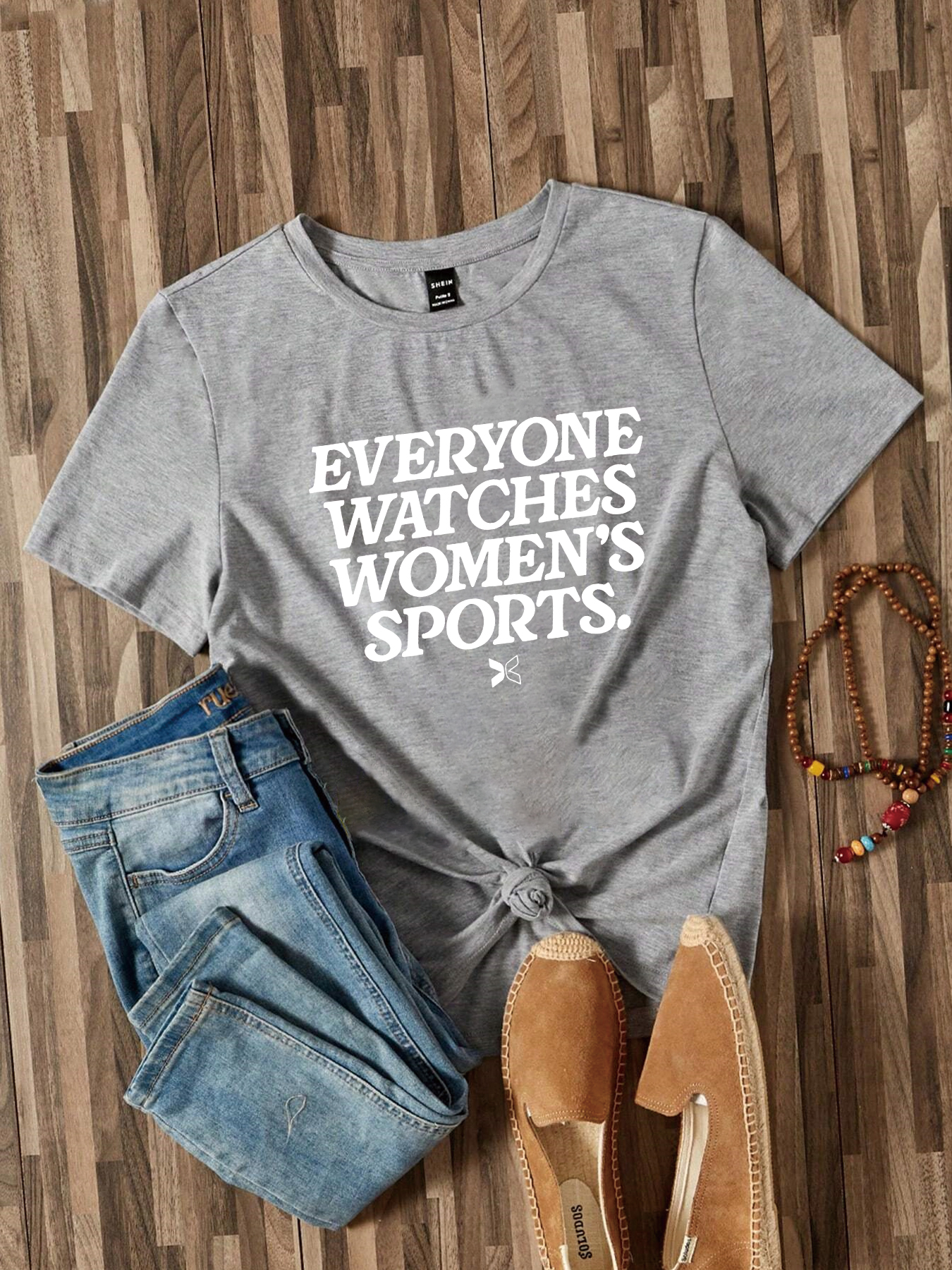 T-shirt de sport à manches courtes pour femmes, décontracté, à col rond, imprimé, à la mode, été