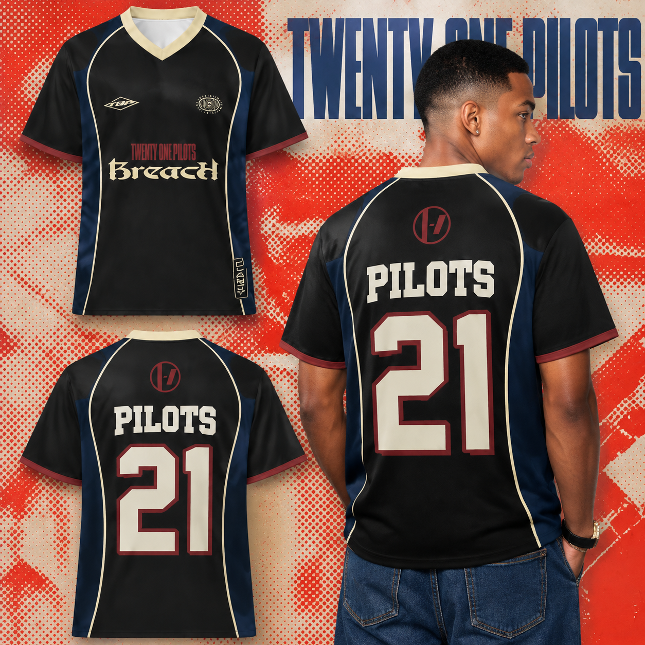 T-shirt vintage style maillot de football, imprimé graphique numéro 21, unisexe, manches courtes, streetwear, coupe ample, pour hommes et femmes.