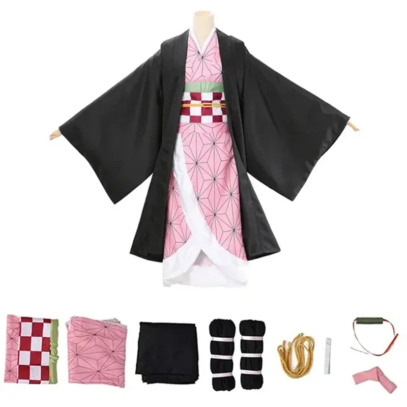 Costume de cosplay de personnage d'anime de style japonais pour adultes et adolescents, idéal pour les fêtes à thème d'Halloween, les masques et les spectacles sur scène