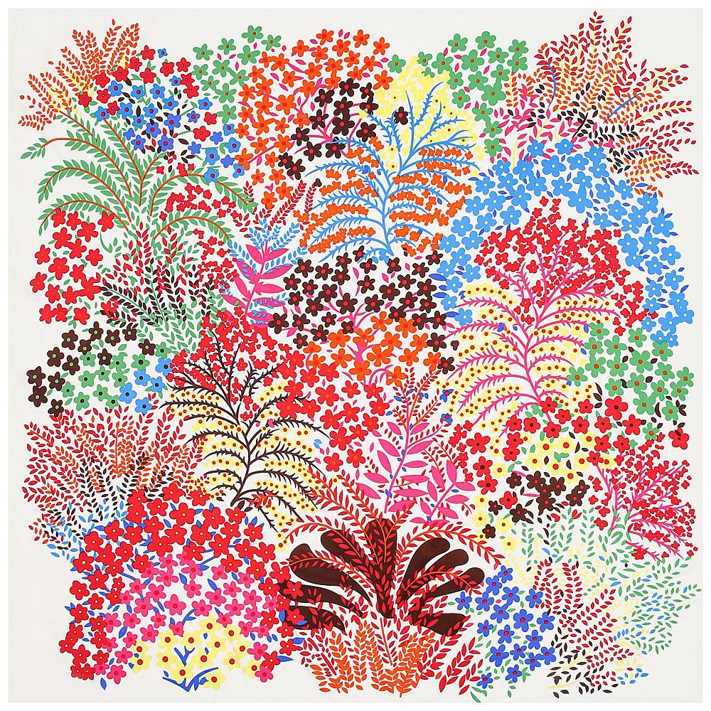Foulard carré de marque 130cm pour femmes, 100% soie, nouveau Design Pashmina, petite fleur, châle Bandana, foulard, 2023