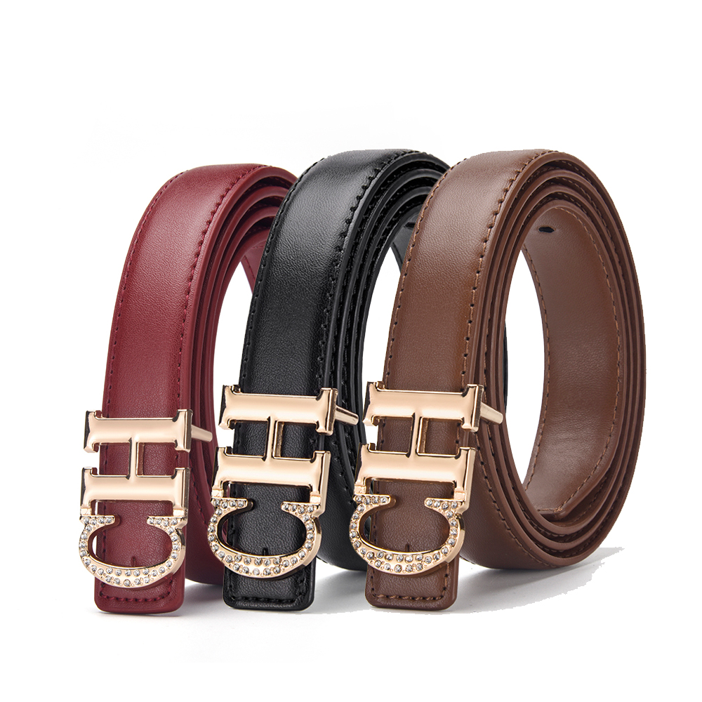 Ceinture à boucle automatique pour femmes, Simple et à la mode, pantalons décontractés, robe, rétro, tendance, cadeaux de vacances pour femmes